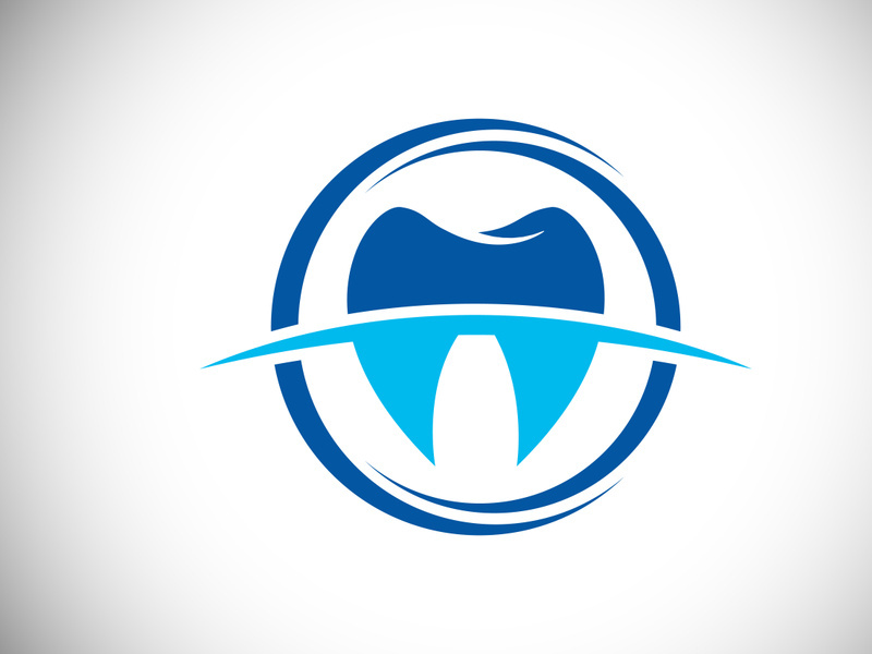 Dental Clinic logo template, Dental Care logo designs vector, Tooth Teeth Smile Dentist Logo