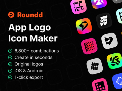 Roundd – App Logo Icon Maker