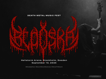 Mortvex | Death Metal Font