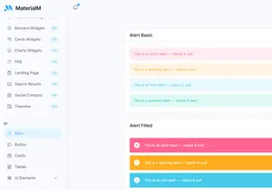 MaterialM Free Vuetify Nuxtjs Admin Template