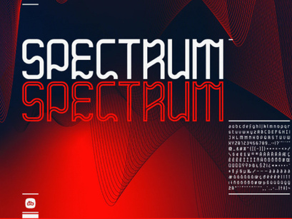 Spectrum Free Display Font
