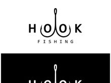 fishing hook logo design, fishing bait, fishing shop, tournament, angler, fishing community