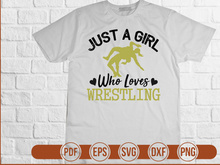 Just A girl Who Loves Wrestling
