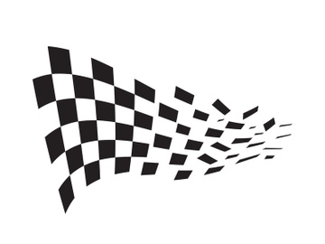 Race flag design illustration preview picture