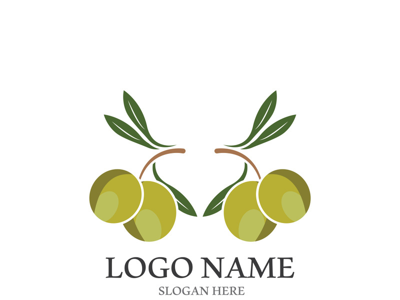 olive icon vector illustration design template