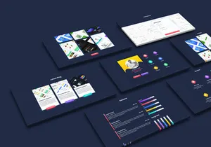 CV Resume One Page XD Free Template