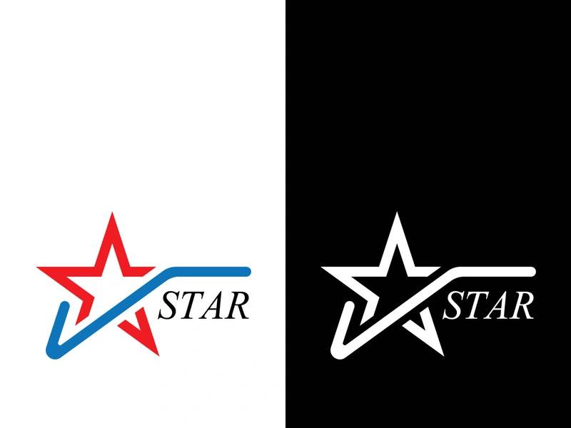 Star icon template vector illustration design