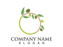 Extra virgin olive oil logo icon design vector illustration