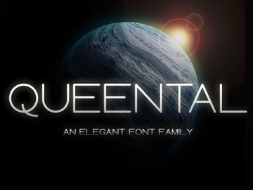 Queental - Elegant Sans Font Family preview picture