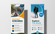 Tour and Travel Agency Roll Up Banner Ver-2