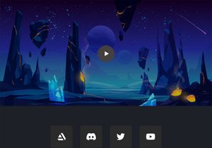Gamedust - Web Theme for Figma