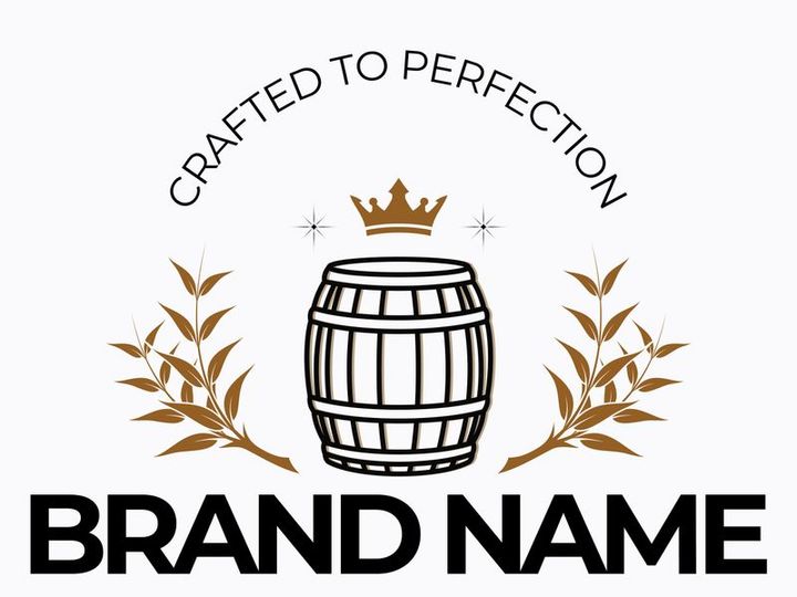 Whisky vintage logo vector illustrations design luxury