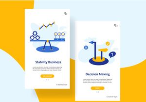 Analytics and Investment Website onboarding