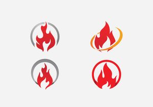Fire flame vector illustration design