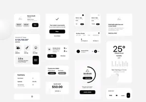 Ui Mix Wireframe  Kit