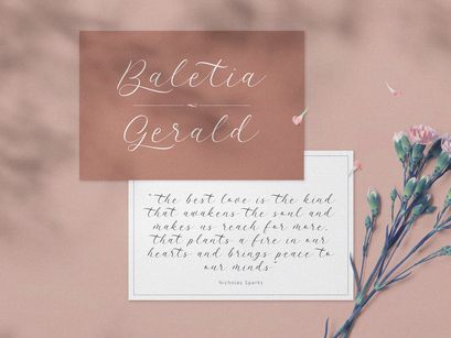 Latterday - Elegant Script Font