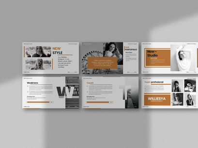 Williesya Creative Powerpoint Template