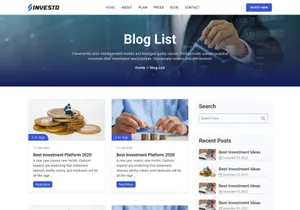 Investo - Hyip Investment Figma Template