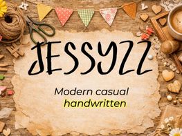 JESSYZZ – Modern Casual Handwritten Font - (OTF-TTF) preview picture