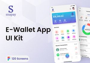 Free Digital Wallet App UI Kit