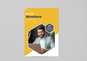 Bi-fold Brochure Design Template | Freebie