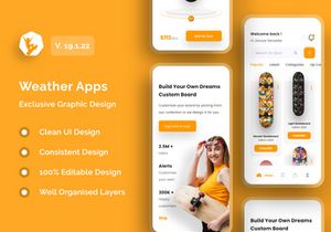 Skateboard Store App Design