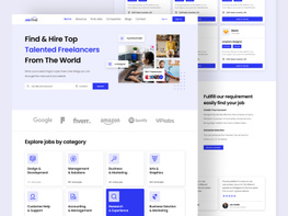 Extranet Landing Page Design by Info ~ EpicPxls