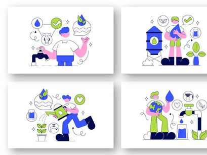10 Water Stewardship Illustration