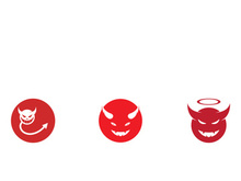 Devil sign and symbol logo