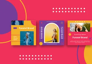 Funstel Puzzle Instagram Feed Template