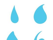 Waterdrop Logo Template vector