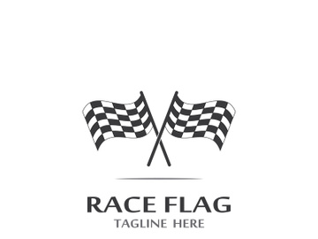 Race flag logo preview picture