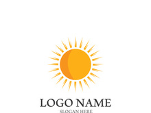 Sun vector illustration icon logo template design