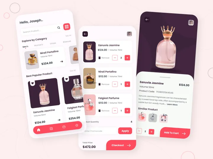 eCommerce Mobile App Design