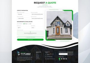 Window & Door Repair and Replacement Website UI Kit
