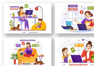 13 Working Mother Illustration