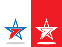 Star icon template vector illustration design