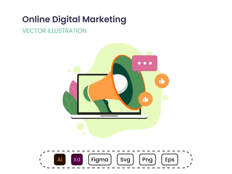 Online digital marketing