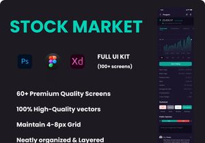 Stock Market Latest UI kit