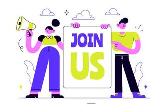 10 Join Us Vector Illustration
