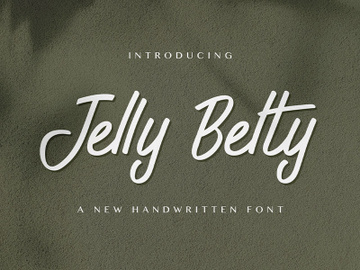 Jelly Belty! - Handwritten Font preview picture