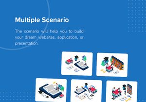 Online education illustration v5