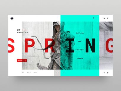 HeaderZ | Free UI Kit - Sketch