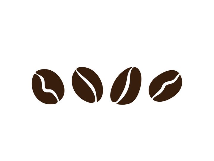 Coffee cup icon Logo Template