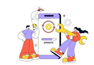 10 App Update Vector Illustration