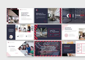 Comback Business Keynote Template