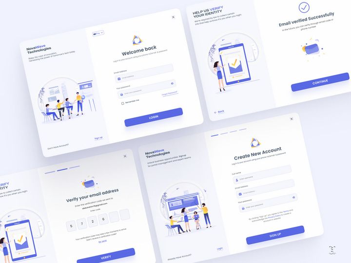 Seamless Sign-Up & Sign-In Pages