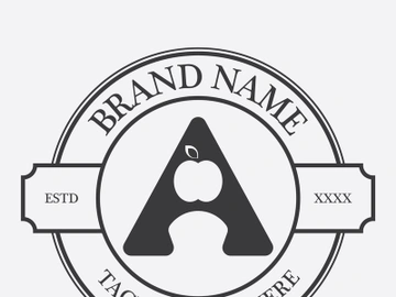 A vintage logo preview picture