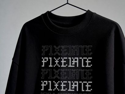 Shiver Glitch | Pixelated Font