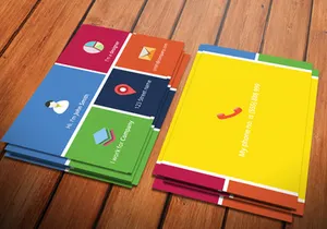Metro Business Card Template